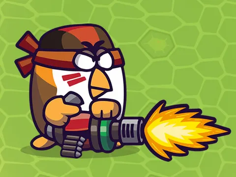 Play Chicken Wars: Merge Guns - Free Online Game
