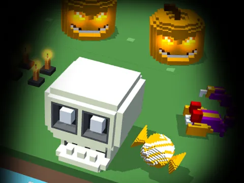 Play Cuby Road Halloween - Play Cuby Road Halloween On A-Z Games - Free Online Game