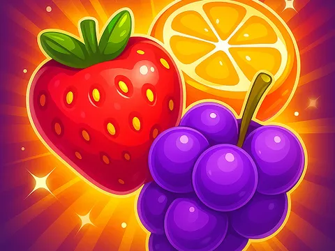 Play Mega Sweet Fruits   Popper - Free Online Puzzle